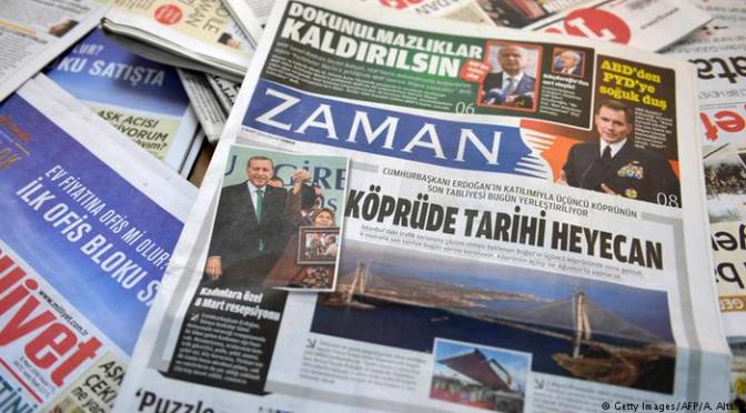 Após intervenção do governo, jornal turco muda linha editorial
